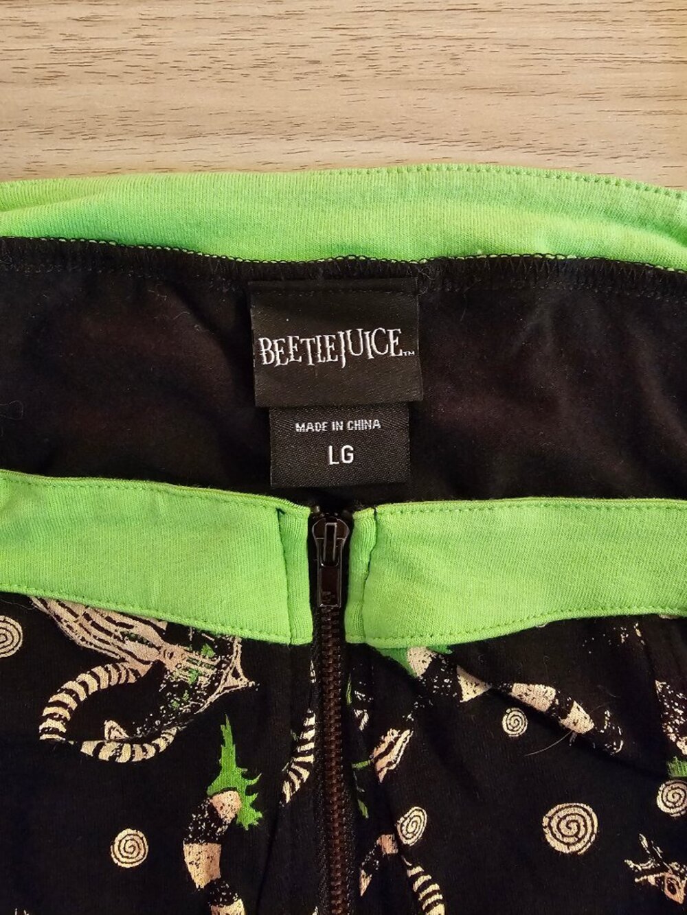 Hot Topic Beetlejuice Sandworm Corset Tank Top L - Picture 6 of 11